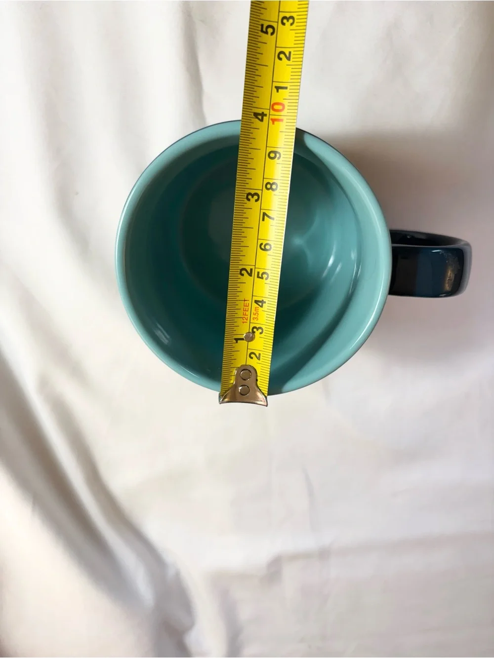 NANTUCKET Teal Ceramic Mug